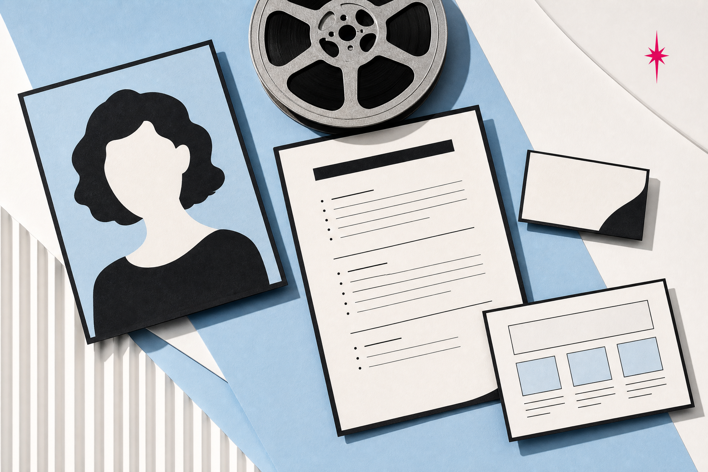 Editorial visual for 7 Things Every Actor Website Needs in 2026